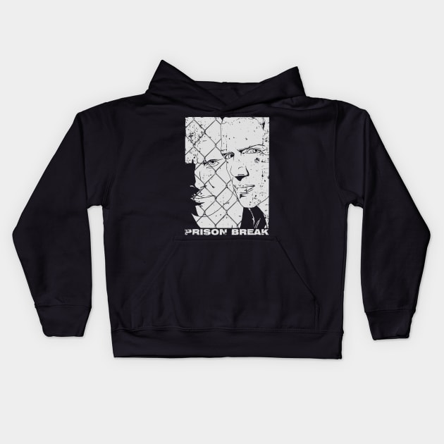 PRISON BREAK Kids Hoodie by vender